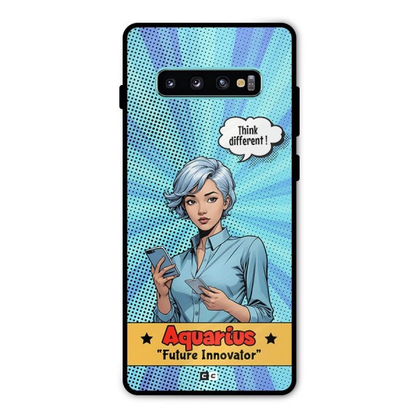 Innovative Aquarius Metal Back Case for Galaxy S10 Plus