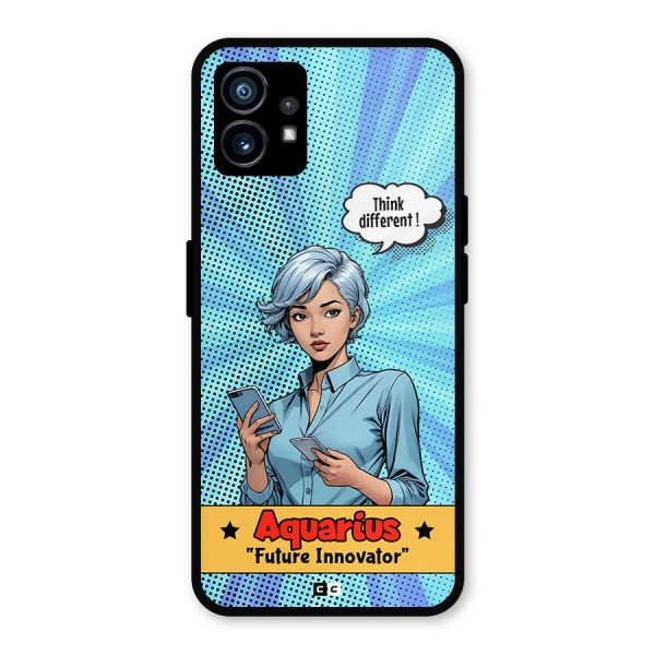 Innovative Aquarius Metal Back Case for Nothing Phone 1