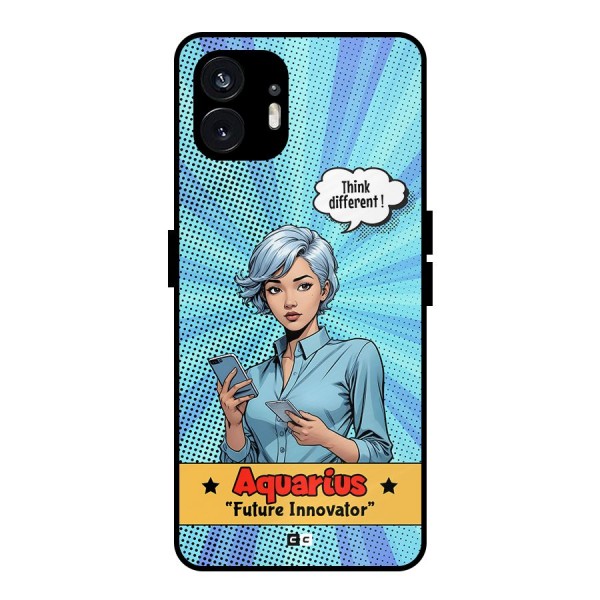 Innovative Aquarius Metal Back Case for Nothing Phone 2