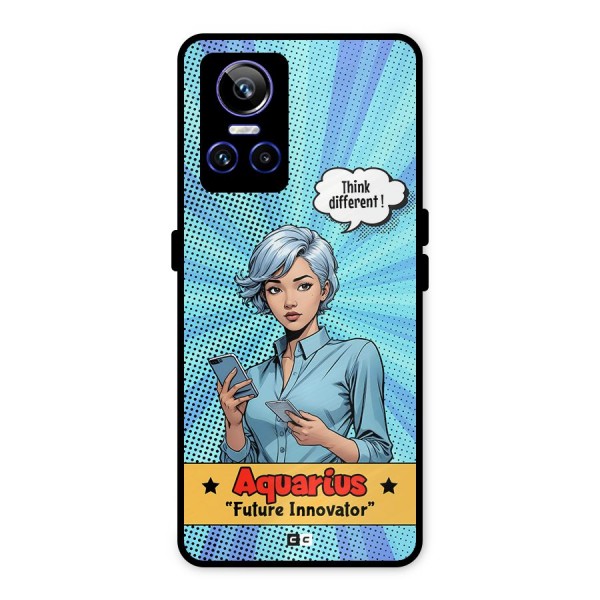 Innovative Aquarius Metal Back Case for Realme GT Neo 3