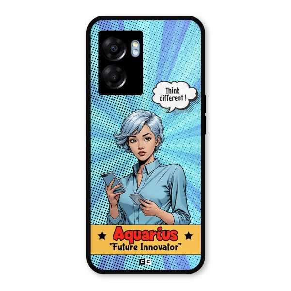 Innovative Aquarius Metal Back Case for Realme Narzo 50 5G