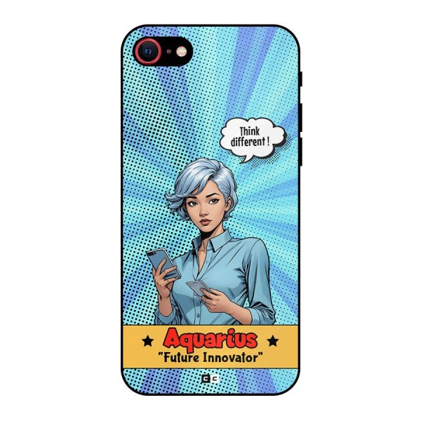 Innovative Aquarius Metal Back Case for iPhone 7