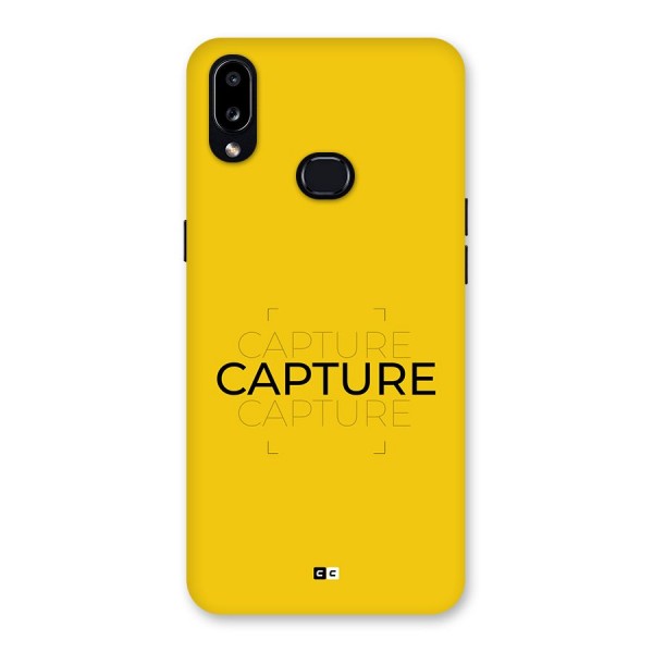 Instant Capture Back Case for Galaxy A10s