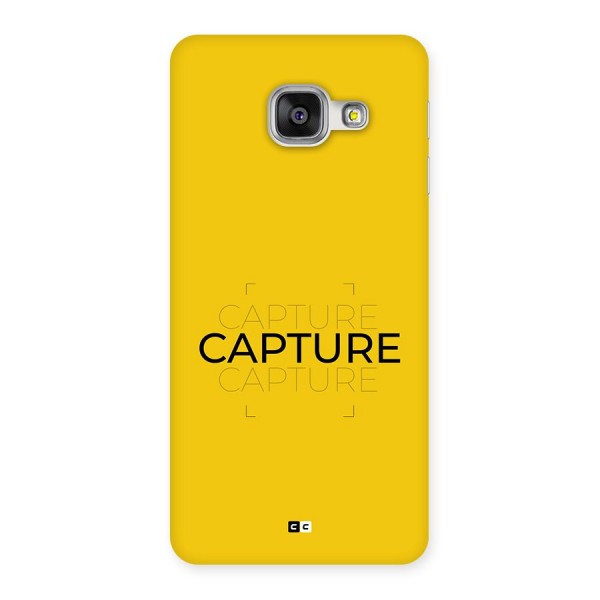 Instant Capture Back Case for Galaxy A3 (2016)