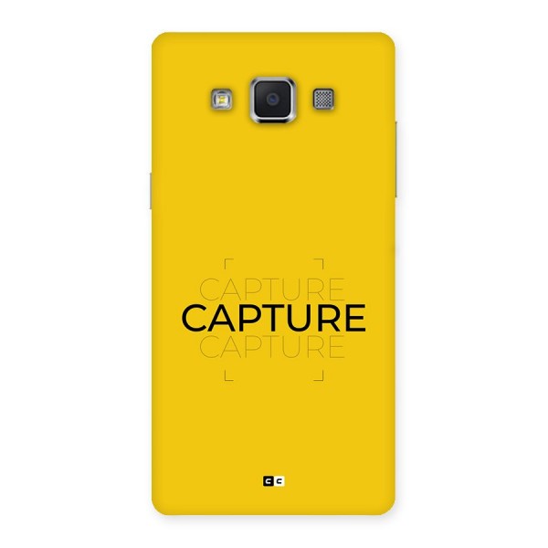 Instant Capture Back Case for Galaxy A5