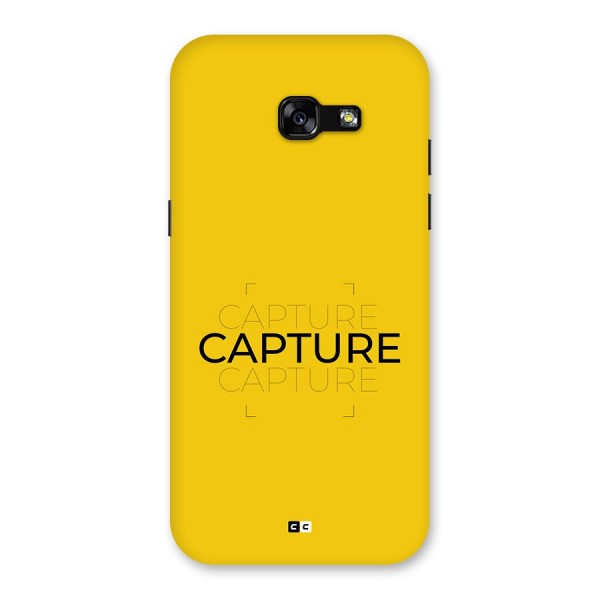 Instant Capture Back Case for Galaxy A5 2017