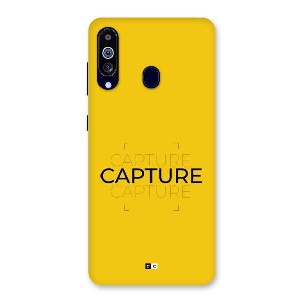 Instant Capture Back Case for Galaxy A60