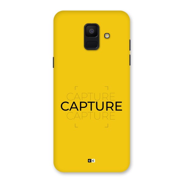 Instant Capture Back Case for Galaxy A6 (2018)