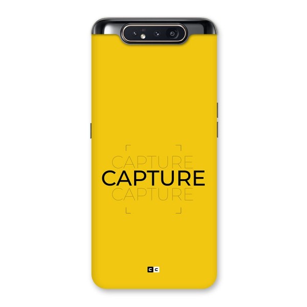 Instant Capture Back Case for Galaxy A80