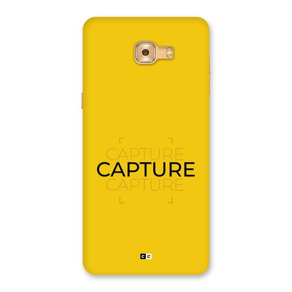 Instant Capture Back Case for Galaxy C9 Pro