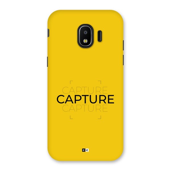 Instant Capture Back Case for Galaxy J2 Pro 2018