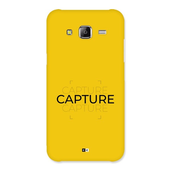 Instant Capture Back Case for Galaxy J5