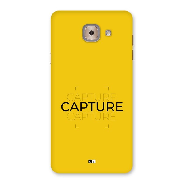 Instant Capture Back Case for Galaxy J7 Max