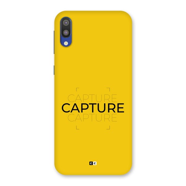 Instant Capture Back Case for Galaxy M10