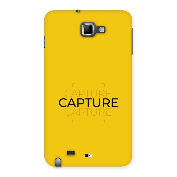 Instant Capture Back Case for Galaxy Note