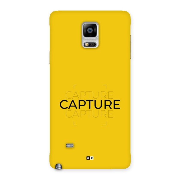 Instant Capture Back Case for Galaxy Note 4