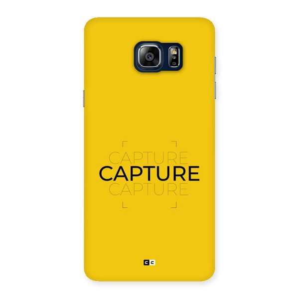 Instant Capture Back Case for Galaxy Note 5