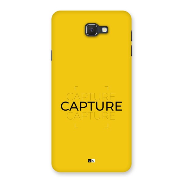 Instant Capture Back Case for Galaxy On7 2016