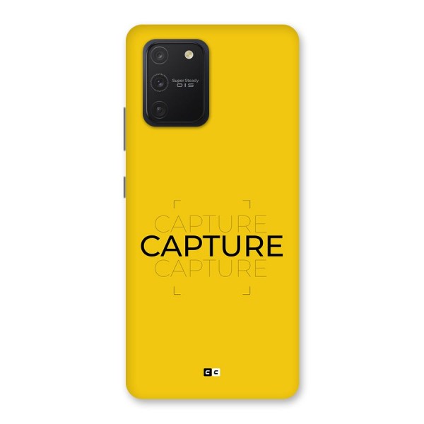 Instant Capture Back Case for Galaxy S10 Lite