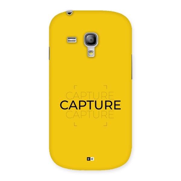 Instant Capture Back Case for Galaxy S3 Mini