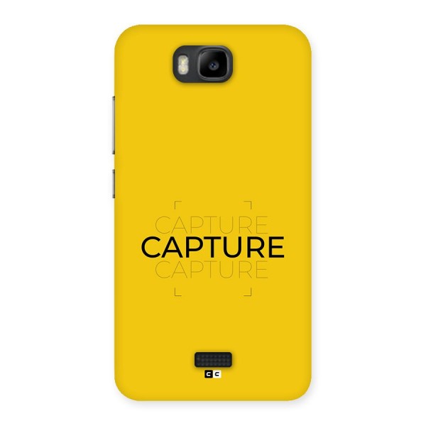 Instant Capture Back Case for Honor Bee