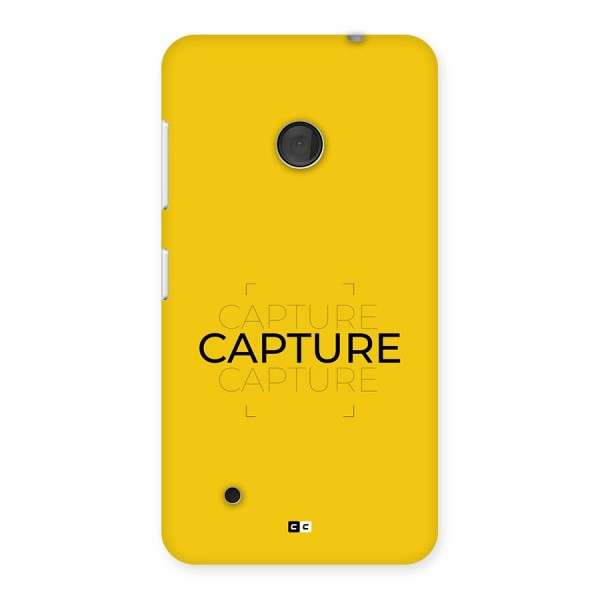 Instant Capture Back Case for Lumia 530