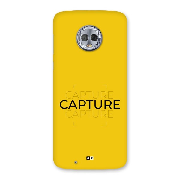 Instant Capture Back Case for Moto G6