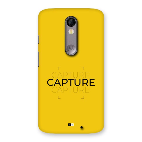 Instant Capture Back Case for Moto X Force