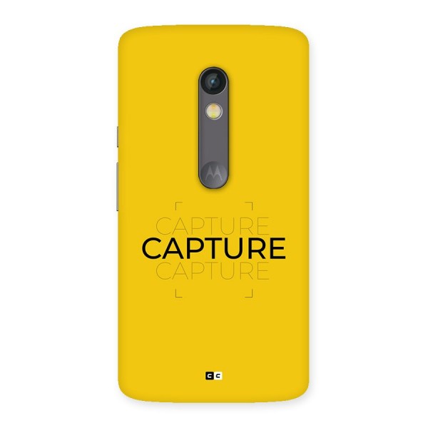 Instant Capture Back Case for Moto X Play