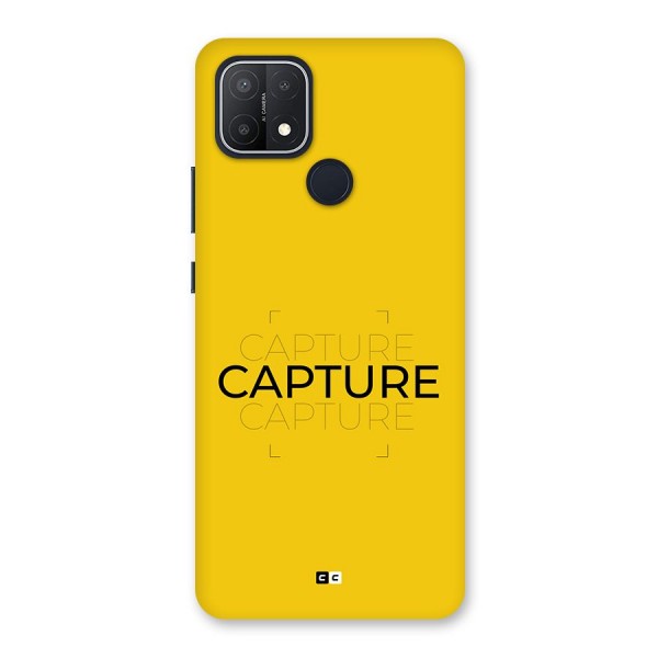 Instant Capture Back Case for Oppo A15