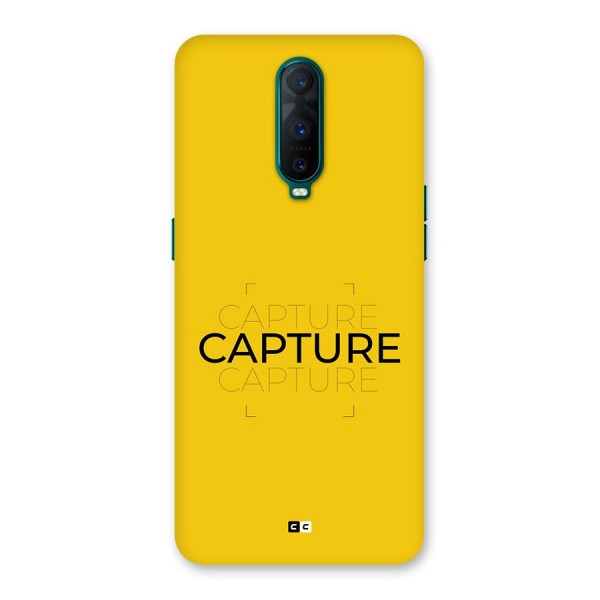 Instant Capture Back Case for Oppo R17 Pro