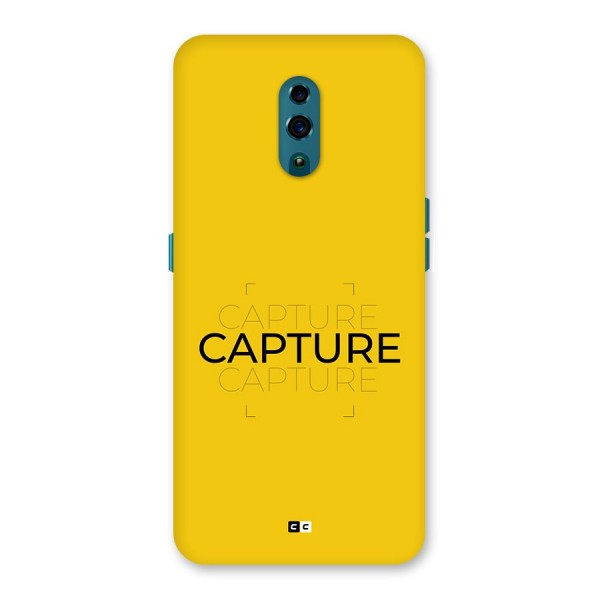 Instant Capture Back Case for Oppo Reno