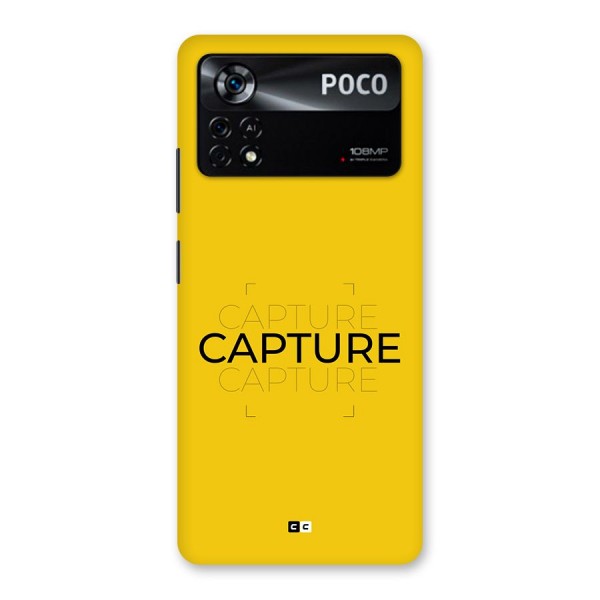 Instant Capture Back Case for Poco X4 Pro 5G