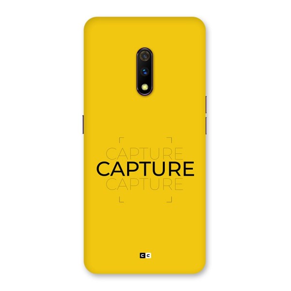 Instant Capture Back Case for Realme X