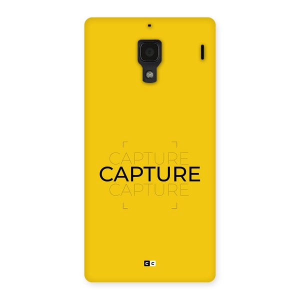 Instant Capture Back Case for Redmi 1s