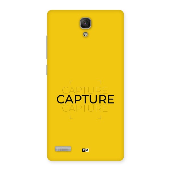 Instant Capture Back Case for Redmi Note