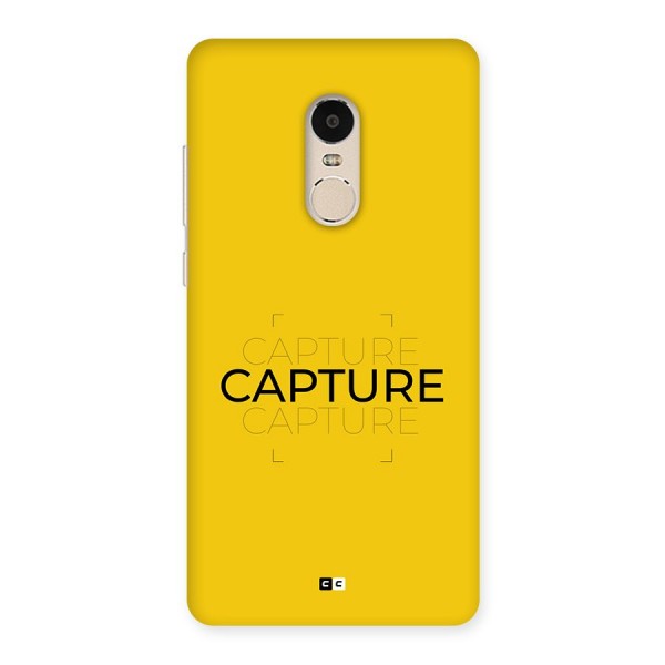 Instant Capture Back Case for Redmi Note 4