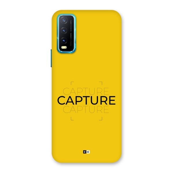 Instant Capture Back Case for Vivo Y12s