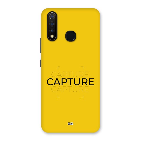 Instant Capture Back Case for Vivo Y19