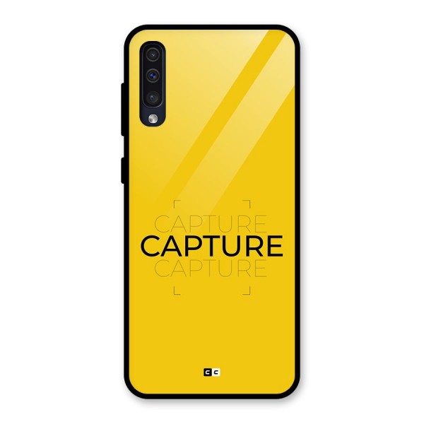 Instant Capture Glass Back Case for Galaxy A30s