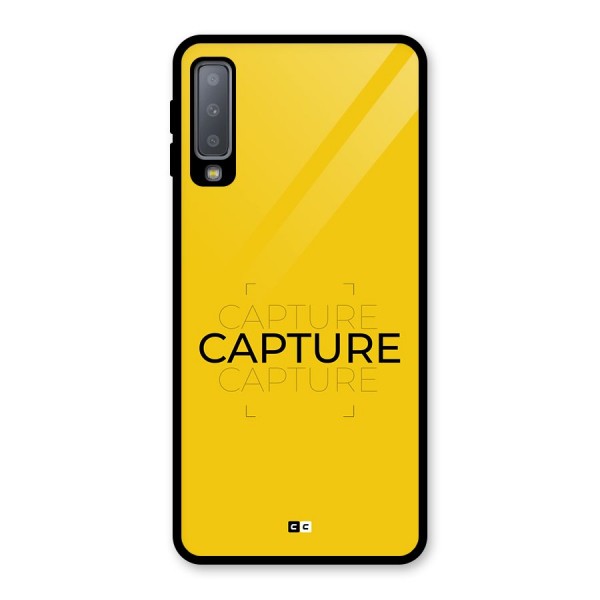 Instant Capture Glass Back Case for Galaxy A7 (2018)