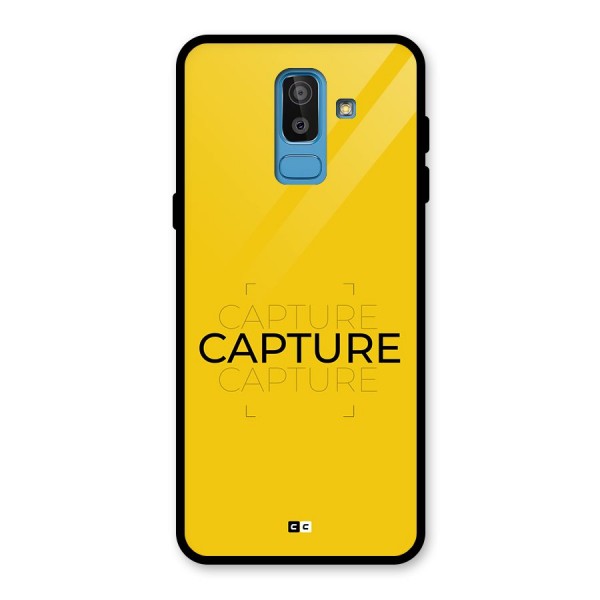 Instant Capture Glass Back Case for Galaxy J8