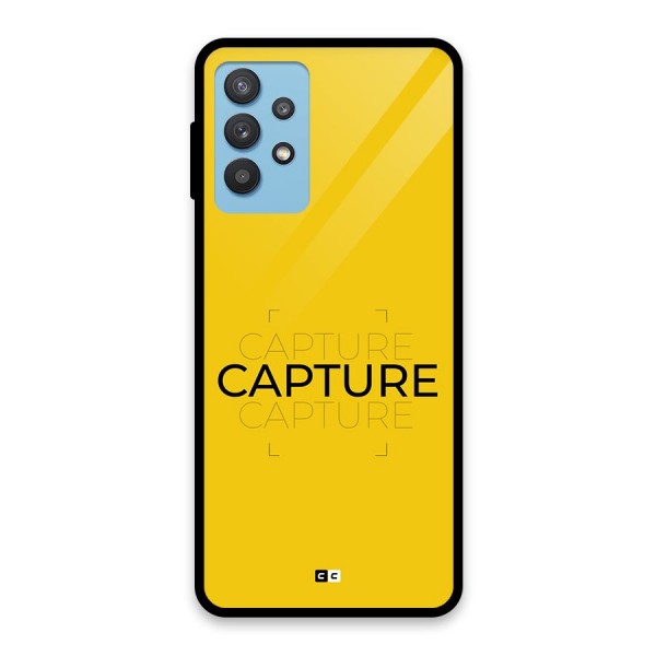 Instant Capture Glass Back Case for Galaxy M32 5G