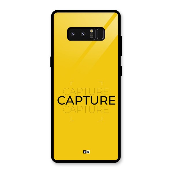 Instant Capture Glass Back Case for Galaxy Note 8