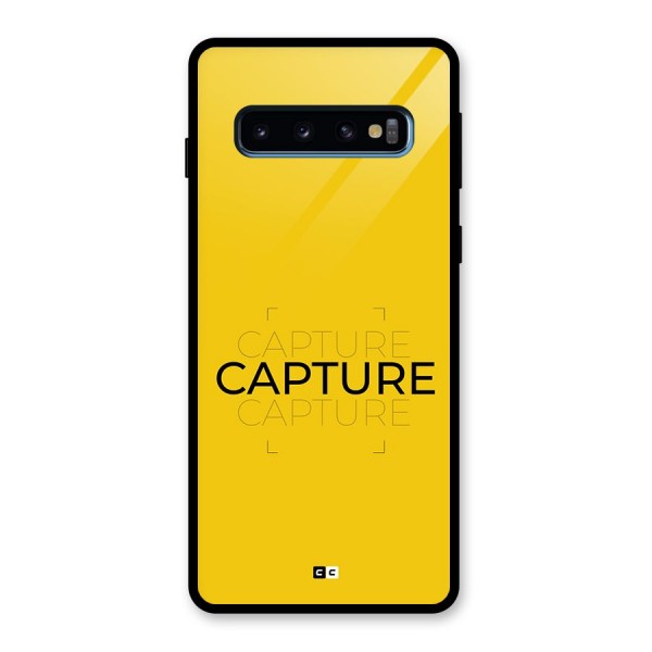 Instant Capture Glass Back Case for Galaxy S10