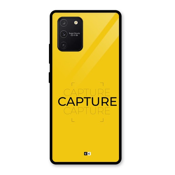 Instant Capture Glass Back Case for Galaxy S10 Lite