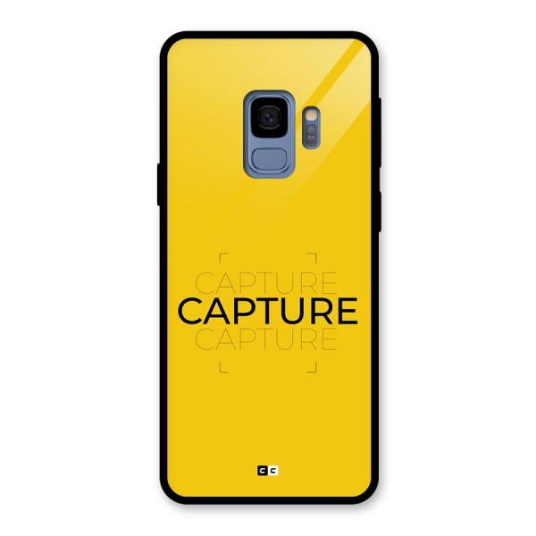 Instant Capture Glass Back Case for Galaxy S9