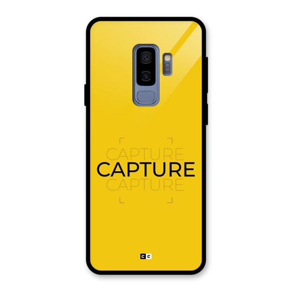 Instant Capture Glass Back Case for Galaxy S9 Plus