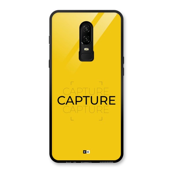 Instant Capture Glass Back Case for OnePlus 6