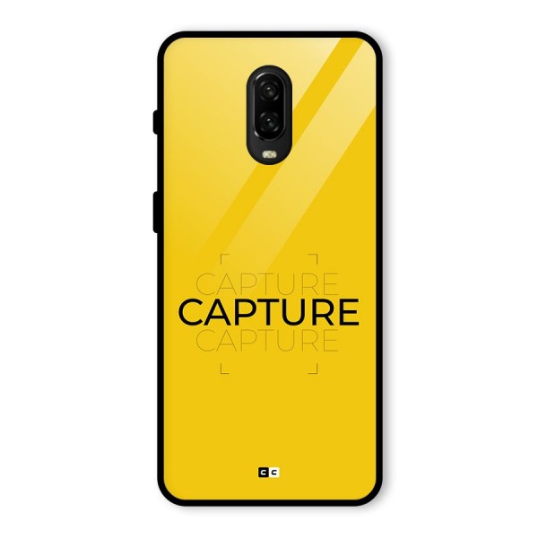 Instant Capture Glass Back Case for OnePlus 6T